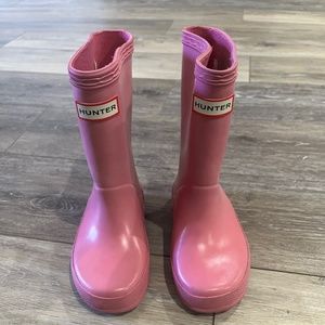 Toddler Hunter Boots. UK 8. US 9B/10G